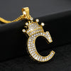 Letter Crown Necklace