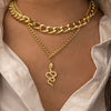 Snake Pendant Necklace