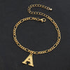 Letter Anklet