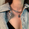 Coin Pendants Necklac