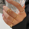 Snake Heart Rings